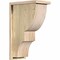 Ekena Millwork Ridgewood Rough Sawn Corbel w/Backplate, Douglas Fir, 8"W x 14"D x 22"H COR08X14X22RID01RDF - alternate 1